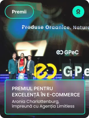 Premium de excelenta in E-Commerce - Awards Limitless Agency
