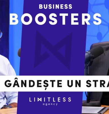 „BUSINESS BOOSTERS EP. 2” cu Ionuț Andrei Cofondatorul V8 : Podcast Limitless Agency - Alte podcasturi
